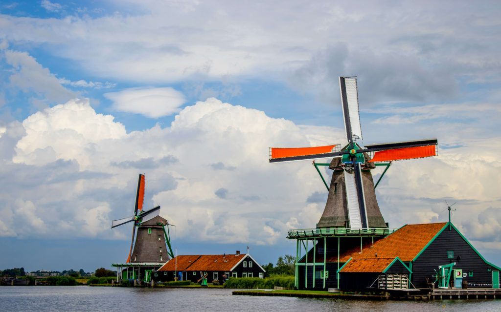 Zaanse Shans, una ciudad cerca de Ámsterdam